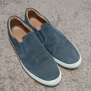 To Boot New York Leather Slip On Sneakers